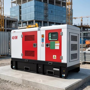 Générateur diesel industriel Cummins 40 kW 80 kW 110 kW 150 kW silencieux insonorisé à démarrage automatique d'urgence triphasé - Product Image 1