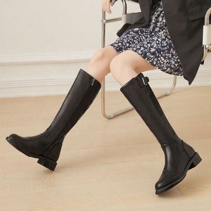 Nouvelles bottes à talons hauts tendance et élégantes de style occidental pour femmes avec fermeture éclair raffinée pour un usage quotidien - Product Image 5