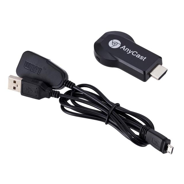Wireless Wi-Fi Screen Mirroring Anycast Dongle G2 Screen Cast Phone Casting Device Compatible IOS Android Local Playback