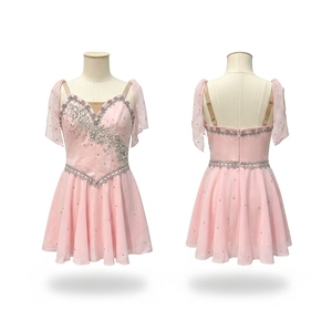 Vestido de Ballet Romántico Rosa Cupido, Diseño Personalizado, Falda de Ballet de Gasa para Niñas, Traje de Danza Profesional para Competencia - Product Image 1