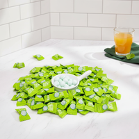 Bonbons Menthe Fruitée Sans Sucre Personnalisables Directement de l'Usine - Saveurs Rafraîchissantes de Melon Hami en Sacs de 500g pour Distributeurs