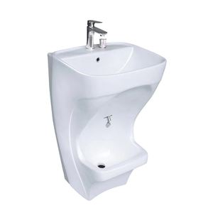Offre Spéciale sanitaire salle de bain en céramique pied monté et lavabo à la main lavabo musulman wudu piédestal bassin - Product Image 1
