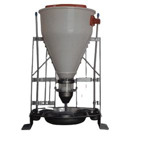 Alimentador Molhado Seco Automático Porco Sistema De Alimentação De Suínos De Aço Inoxidável Porco Plástico Calha Porcino Dual Feed Dispenser Piggery Drinker - Product Image 4