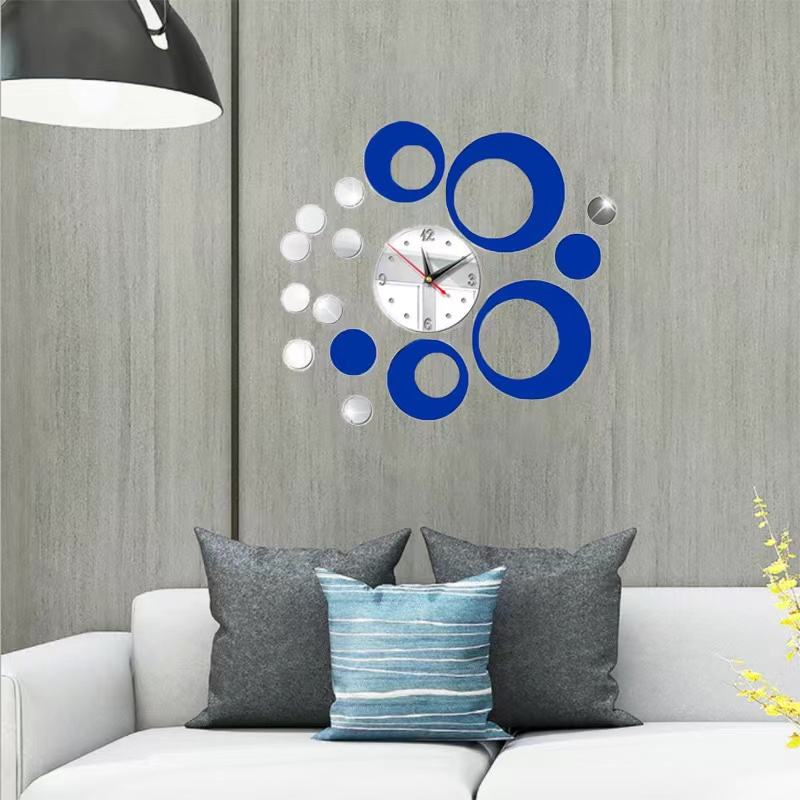 Acrylic Creative Modern 3D Mirror Wall Stickers thumbnail 5