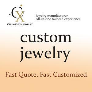 Modeschmuck Hersteller Design Benutzer definierte Halskette Kette Ohrringe Ringe Armband Edelstahl Hip Hop Punk Style Schmuck - Product Image 1