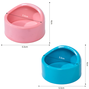 Bol alimentaire en plastique épais et arrondi, double usage, pour hamsters, pour stocker les fruits secs et les insectes - Product Image 5