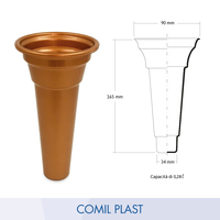 Meilleures ventes : Anneau de remplacement en plastique pour vase, style européen, pour niche, monument, mausolée, crypte, moulé par injection, couleur cuivre