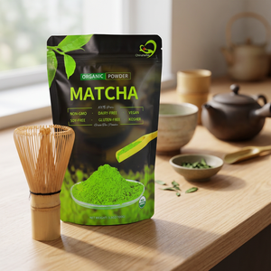 Matcha en Polvo Keto-Friendly para Reiniciar el Metabolismo, Té Verde Orgánico en Polvo para Control de Peso, Marca Privada OEM - Product Image 1