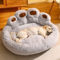 Lit pour chien pour toutes les saisons, lit en peluche pour chat, confortable pour les petits et grands chiens, design de lit pour chien, produits pour chiens