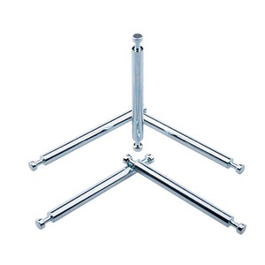 Goupille cylindrique galvanisée en acier au carbone à double rainure pour porte, fenêtre, armoire de sécurité, support de positionnement à double tête - Product Image 4
