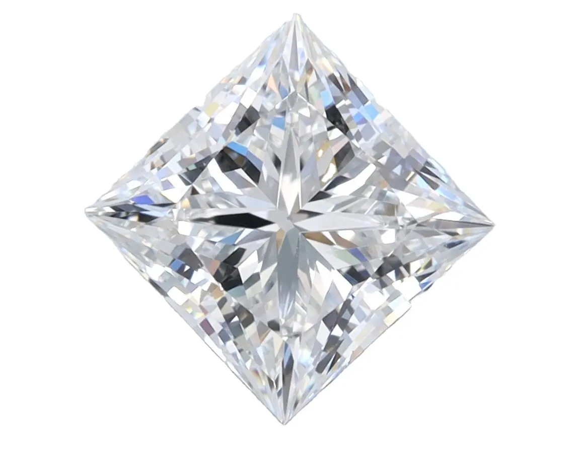 Wuzhou – diamant synthétique en vrac, taille carrée, HPHT, diamant F, couleur EX EX, 1,65ct, VS2, CVD/HPHT, produit de laboratoire