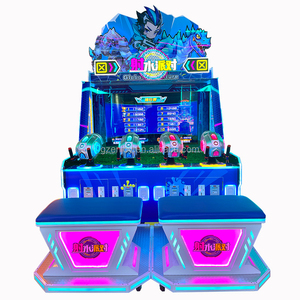 Máquina de Juegos de Disparos de Agua con Pantalla HD para 4 Jugadores, Funciona con Monedas, Equipo de Entretenimiento Interactivo Contemporáneo - Product Image 1