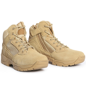 Bottes à talons moyens chaussures <span class=keywords><strong>de</strong></span> randonnée anti-éclaboussures pour hommes chaussures <span class=keywords><strong>de</strong></span> <span class=keywords><strong>chasse</strong></span> en plein air bottes <span class=keywords><strong>de</strong></span> désert en <span class=keywords><strong>cuir</strong></span> <span class=keywords><strong>de</strong></span> vachette <span class=keywords><strong>de</strong></span> montagne en <span class=keywords><strong>cuir</strong></span> léger - Product Image 5