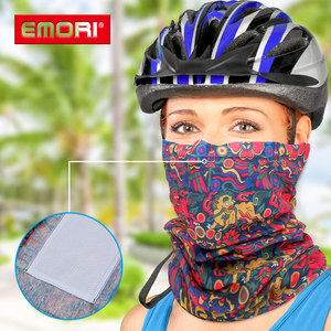 ผ้าบันดานาอเนกประสงค์สำหรับผู้ชายผ้า100% โพลีเอสเตอร์ไมโครไฟเบอร์สไตล์สปอร์ตสำหรับใช้งานกลางแจ้ง - Product Image 4