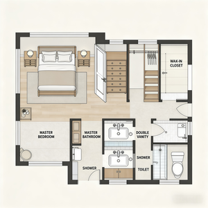Conception <span class=keywords><strong>de</strong></span> villa américaine moderne à deux étages avec plan <span class=keywords><strong>de</strong></span> 3 chambres, garage pour <span class=keywords><strong>2</strong></span> <span class=keywords><strong>voitures</strong></span>, salle à manger, espaces extérieurs, design 3D - Product Image 1