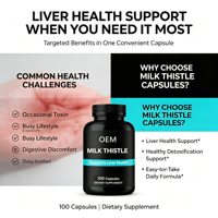 Complément Alimentaire Chardon-Marie 100 Capsules