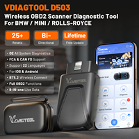 Escáner de Diagnóstico VDIAGTOOL D503 J2534 para BMW, Mini y Rolls Royce, Herramienta de Escaneo de Sistema Completo