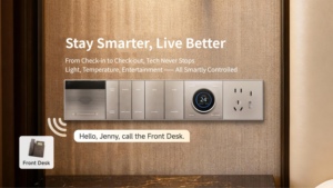 Système d'automatisation intelligent QR MESH, hôtel intelligent, interrupteur mural à bouton poussoir intelligent - Product Image 3