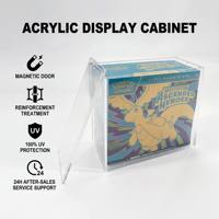 Boîte de protection en acrylique sans acide pour ETB Elite Trainer Box, boîte de protection scellée pour un stockage à long terme