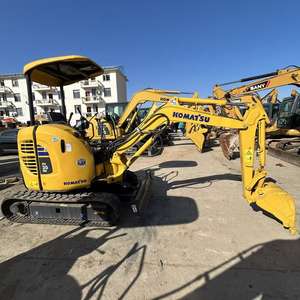 Gebrauchter Komatsu PC20MR Bagger für Bau/Landwirtschaft mit Niedriger Betriebsstundenzahl, Motorgetriebe, 2 Tonnen Betriebsgewicht - Product Image 1