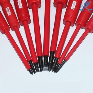 Jeu de <span class=keywords><strong>tournevis</strong></span> multifonctionnel pour <span class=keywords><strong>électricien</strong></span> avec 9 outils isolés Lames et pinces en acier inoxydable - Product Image 4