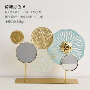 Nordische Blumen Metall Wanddeko – Moderne Goldakzente Kunst für Schlafzimmer und Wohnzimmer – Luxuriöse Hängende Wohnaccessoires - Product Image 6