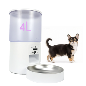 Intelligent Charge Automatic Dog Feeder APP Timed Portable <strong>Food</strong> <strong>Dispenser</strong> Solid Pattern Video Remote Control Plastic for <strong>Puppy</strong> - Product Image 1