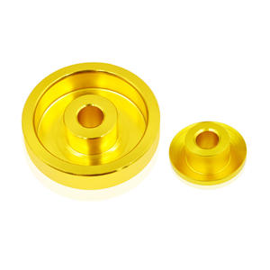 Pièces de moto, usinage CNC, accessoires de moto, lot de 4 enjoliveurs : enjoliveurs de roue de moto en aluminium coloré - Product Image 3