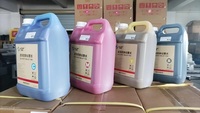 Tinta Starfire 1024 de 5 Litros para Impresora Digital de Rollo, Tinta para Plotter, Impresora de Inyección de Tinta Grande, Tinta Base de Solvente CMYK