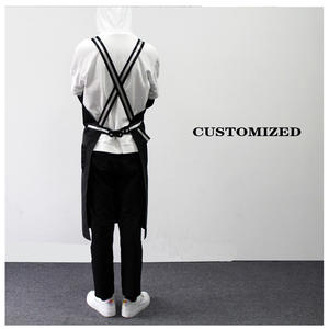 2022ใหม่แฟชั่น<span class=keywords><strong>เกาหลี</strong></span>สีแดงแบรนด์ผ้ากันเปื้อนสำหรับใช้ในครัวกันน้ำคุณภาพสูงสำหรับร้านกาแฟผ้ากันเปื้อนสำหรับช่างทำผมร้านเสริมสวยร้านตัดผมใช้ทำอาหาร<span class=keywords><strong>ออนไลน์</strong></span> - Product Image 3