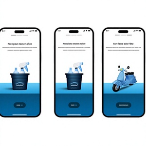 Aplicación de Lavado de Autos con Servicio de Reserva en Línea, Seguimiento de Pagos e Historial - WISE HUSTLERS TECHNOLOGIES, Versión Compatible con Múltiples Sistemas Operativos - Product Image 1