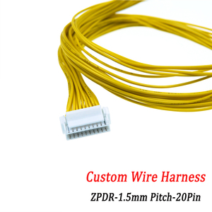 Câble de connexion à double rangée de 1,5 mm de pas, faisceau de câblage JST ZPDR-20V-S G avec boucle de verrouillage pour équipement médical et maison intelligente - Product Image 1