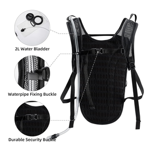 Mochila de Ciclismo Personalizada para Carretera y Montaña, Doble Correa, con Sistema de Hidratación, Cierre de Cremallera, para Ciclismo al Aire Libre, de Poliéster - Product Image 4