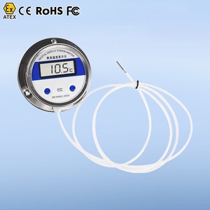 Termómetro Digital, Termómetro Electrónico para Exteriores, Termómetro con Sonda de Acero Inoxidable, Termómetro Digital para Química - Product Image 1