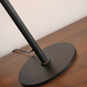Lampadaire rétro en cuir avec abat-jour, source de lumière LED, base E27, commande par interrupteur, pour salon, chambre à coucher, éclairage décoratif - Product Image 2