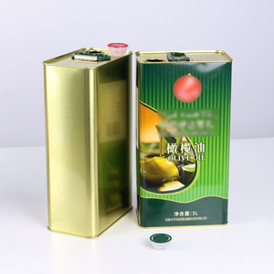 <span class=keywords><strong>5</strong></span> Lít Tin Dầu Có Thể Tùy Chỉnh Dầu Ô Liu Bao Bì Tin Có Thể Vuông Tinplate Kim Loại Có Thể Cho Trinh Nữ Ăn Được Dầu - Product Image 5