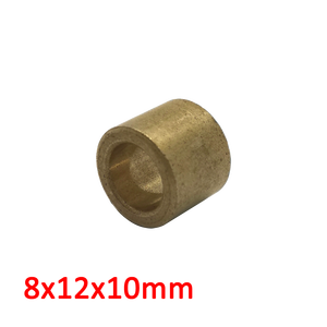 8X12X10 Mét Đồng Thau 8 Mét Trục Trượt Mang Bush Máy Xay Sinh Tố Đồng Dầu Thiêu Kết Tuyến Tính <span class=keywords><strong>Bushing</strong></span> - Product Image 3