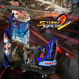 Storm Racer <span class=keywords><strong>2</strong></span>, Simulador de Carreras de Movimiento Completo, Juego de Carreras de Coches, Simulador de Conducción, Máquina de Arcade de Conducción, Juegos de Arcade de Conducción - Product Image 1