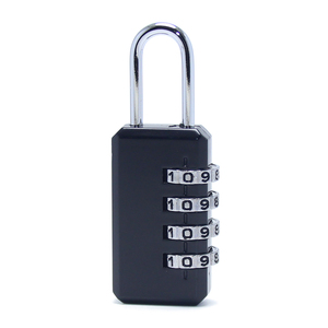 Cadenas à code combiné à 4 chiffres Cadenas de voyage pour bagages Sac à main Valise Tiroir Serrure <span class=keywords><strong>GYM</strong></span> Stuff Pour cadeau promotionnel - Product Image 4