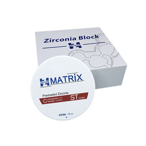 ZECHUAN matriks ST warna zirkonia disk Alta caldad resistensia <span class=keywords><strong>Zirconia</strong></span> Preshaded De <span class=keywords><strong>Zirconia</strong></span> Translucidez Dental <span class=keywords><strong>Zirconia</strong></span> blok - Product Image 6