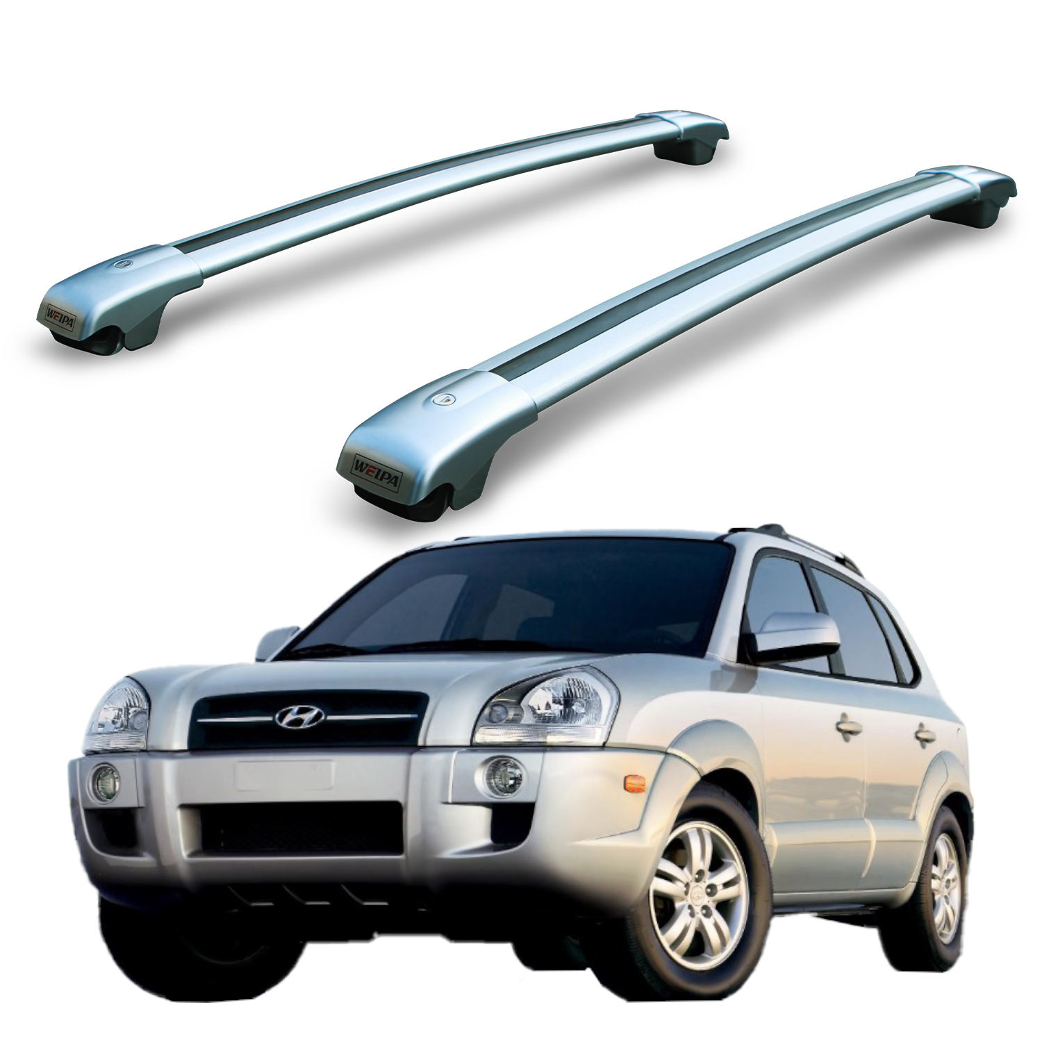 Crossbars 2020 Hyundai Tucson Roof Rack Hyundai Tucson Roof Rack