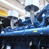 Groupe électrogène diesel silencieux 1700kW 1800kW 2000kW 2200kW 2400kW 3000kVA à châssis ouvert triphasé 50/60Hz certifié ISO avec ATS