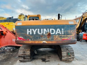 VENTE CHAUDE Excavatrice sur chenilles d'occasion HYUNDAI 215-9C d'origine, moteur diesel, pompe hydraulique, machine robuste prête à l'emploi - Product Image 3