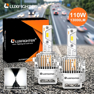 Светодиодные лампы G7 H7 для замены фар, 6500K, белый свет, 110W, 13000LM, 55W, IP65, водонепроницаемый комплект автомобильных фар для ночной езды, 1 шт. - Product Image 1