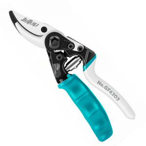 <span class=keywords><strong>Sécateur</strong></span> <span class=keywords><strong>à</strong></span> haies industriel JCTOP en PVC de 8 pouces avec lame inférieure rotative en acier SK5 et <span class=keywords><strong>poignée</strong></span> antidérapante pour la taille des jardins - Product Image 3