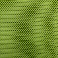 Tissu en filet 100 % polyester respirant et léger jaune fluorescent pour robes de soirée et robes à paillettes, tissu en tulle, tissu en dentelle
