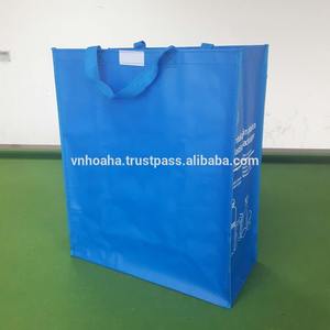 HOAHA Custom Logo Size Extra Large PP Woven Laminated Shopping <b>Bags</b> Customized Woven Storage <b>Bags</b> - Product Image 6