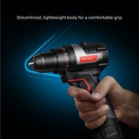 Perceuse sans fil Deli 16V au lithium-ion, perceuse électrique rechargeable, tournevis électrique à couple élevé DE050