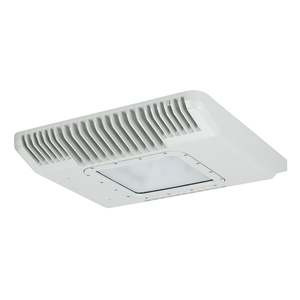 ไฟส่องหลังคา LED กันน้ำ UL ATEX ABS IP66 กำลังไฟ 40W 60W 80W 150W ป้องกันการระเบิด สีขาว รูปทรงสี่เหลี่ยม สำหรับปั๊มน้ำมัน ขายดี - Product Image 1
