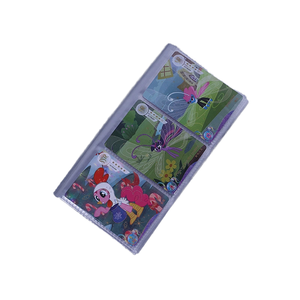 Fabrication en gros de carnets à cartes en PP de 3,5 pouces, à trois grilles, avec soudure par points, impression sérigraphique et haute transparence, à thème My Little Pony - Product Image 1